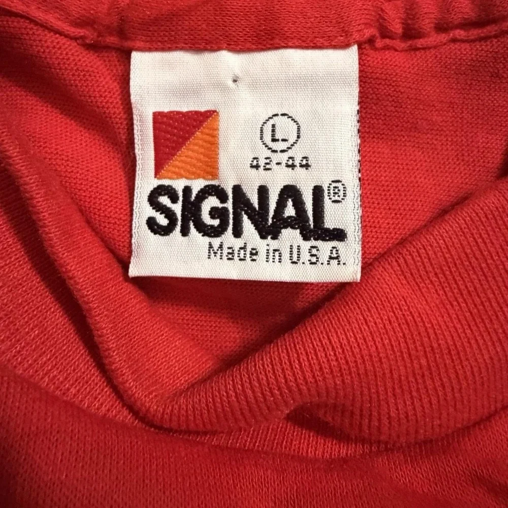 Vintage Single Stitch T-Shirt Size Large Made In USA 80s 90s